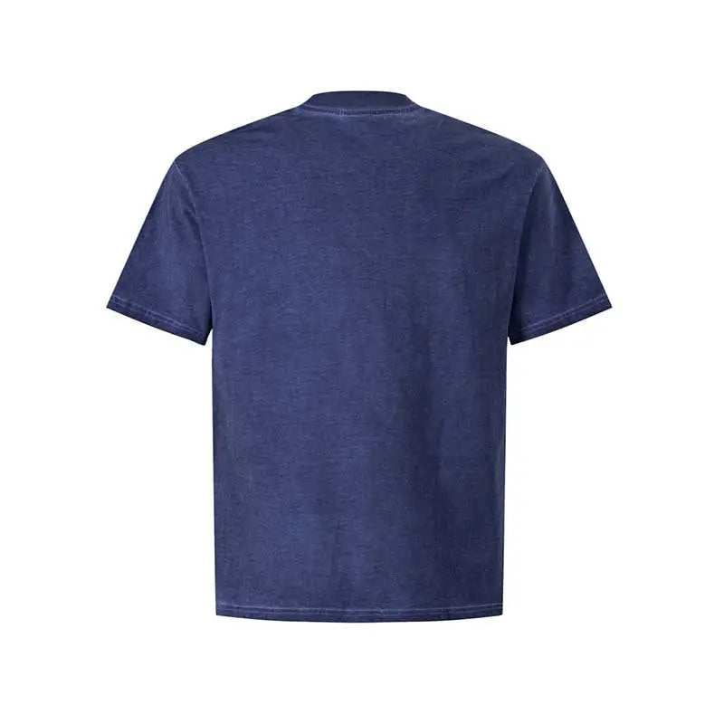 Urban architecture printing washing and making old short sleeves eprolo