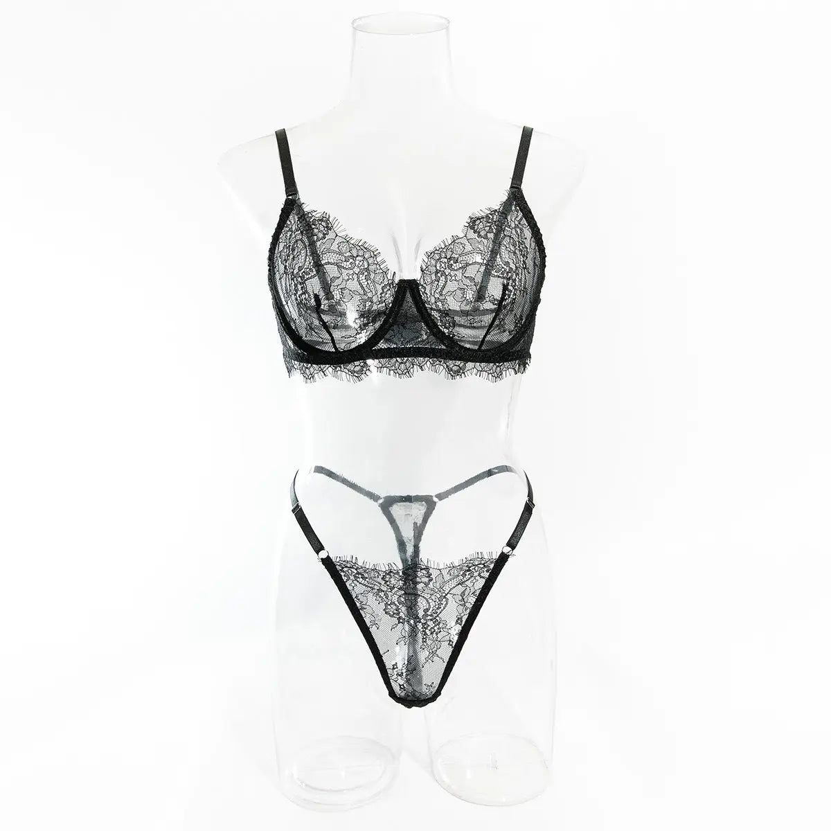 Sexy Lace Bra and Underwear Set for Women - Lightweight and Breathable My Store