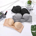 Push Up Bra Padded Party Wedding Bras Invisible Bra Strapless Bralette Cup eprolo