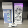 Personal Air Conditioner Double-Ended USB Rechargeable Portable Mini Air Conditioner Air Cooling Fan eprolo