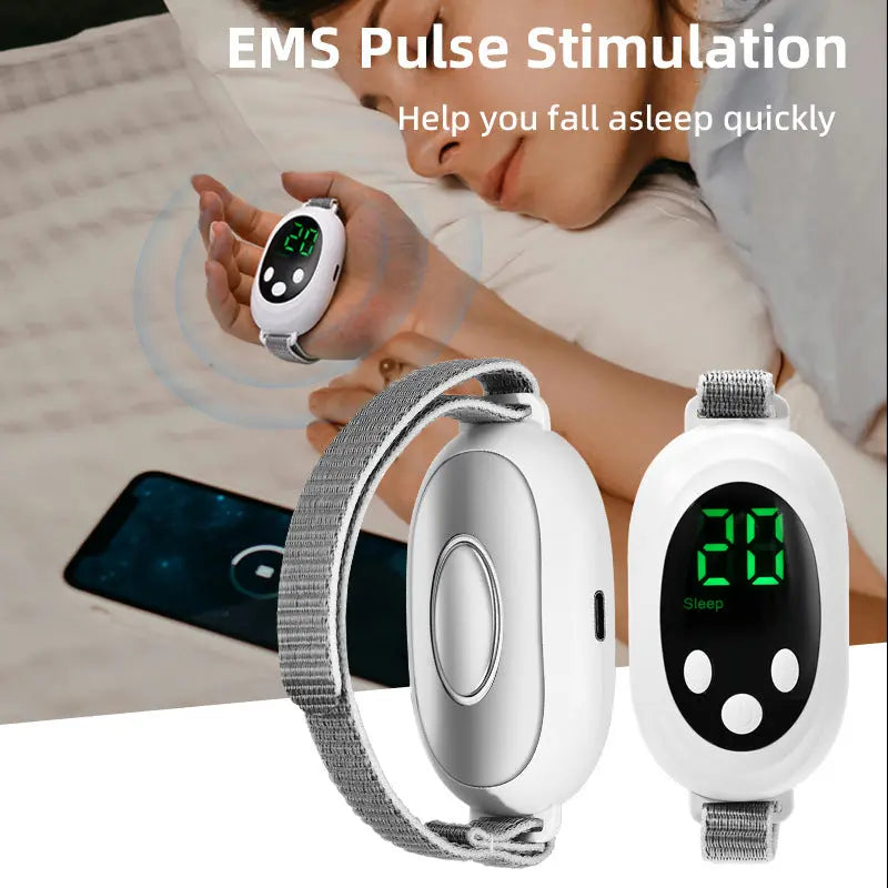 Portable Pulse Sleep Aid Relieves Insomnia Helps Fall Asleep Fast Handheld Sleeper eprolo