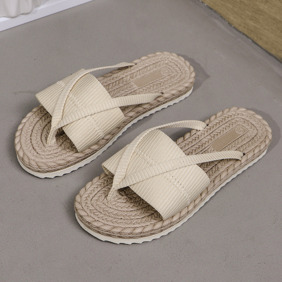 Women's  Beach Vacation Sandals Fashion Toe-Strap Flip-Flops Slipper eprolo