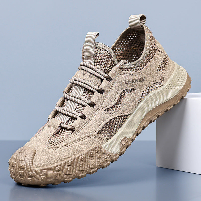 Work Safety Shoes for Men, Breathable Mesh Casual Shoes, Slip-Resistant Durable Hiking Shoes eprolo