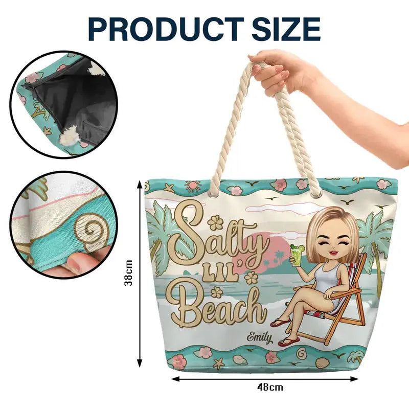 Cartoon Beach Leisure Shoulder Bag Printed My Store