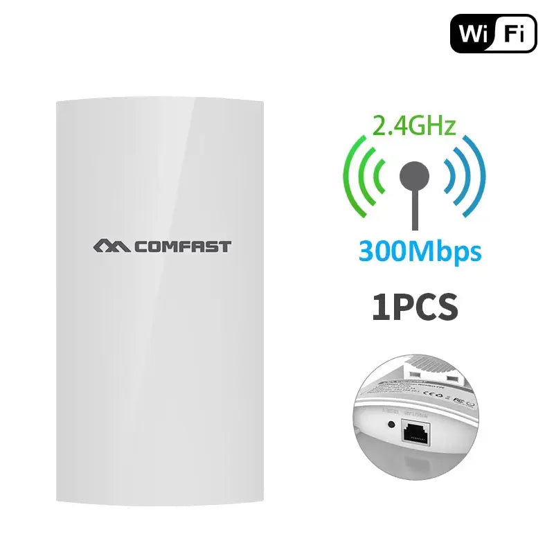 COMFAST CF-E130N 2.4G Outdoor WiFi Bridge for Elevator Surveillance and Industrial Applications eprolo