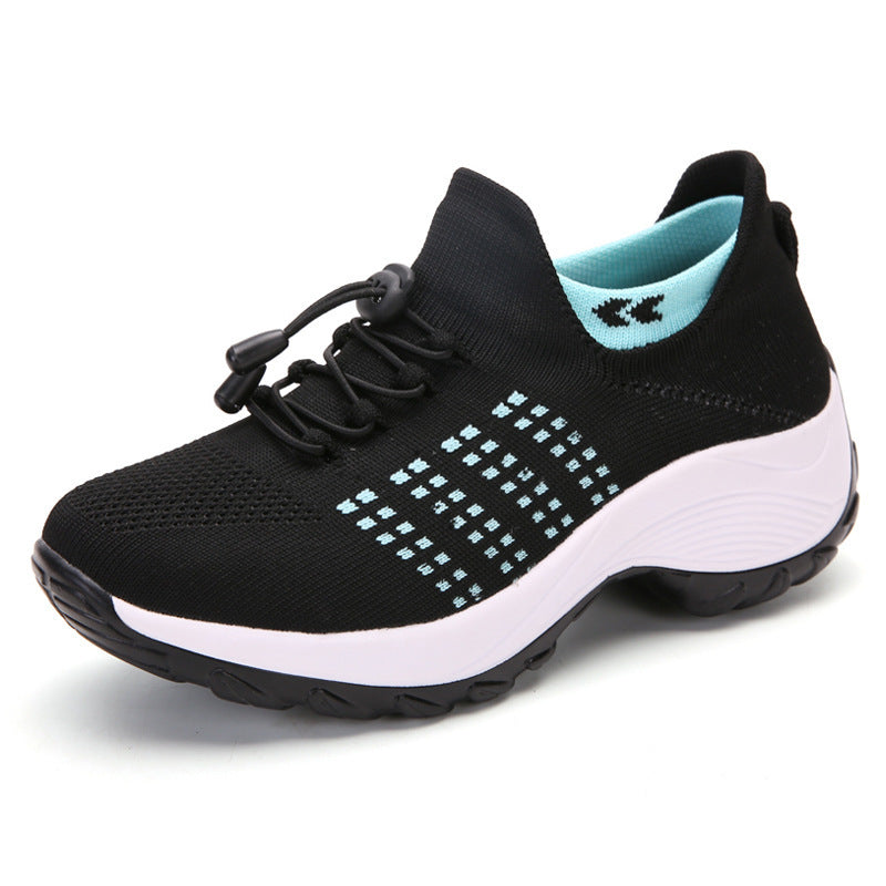 Trendy Mesh Knit SneakersSlip-On Shoes, Breathable Athletic Shoes eprolo