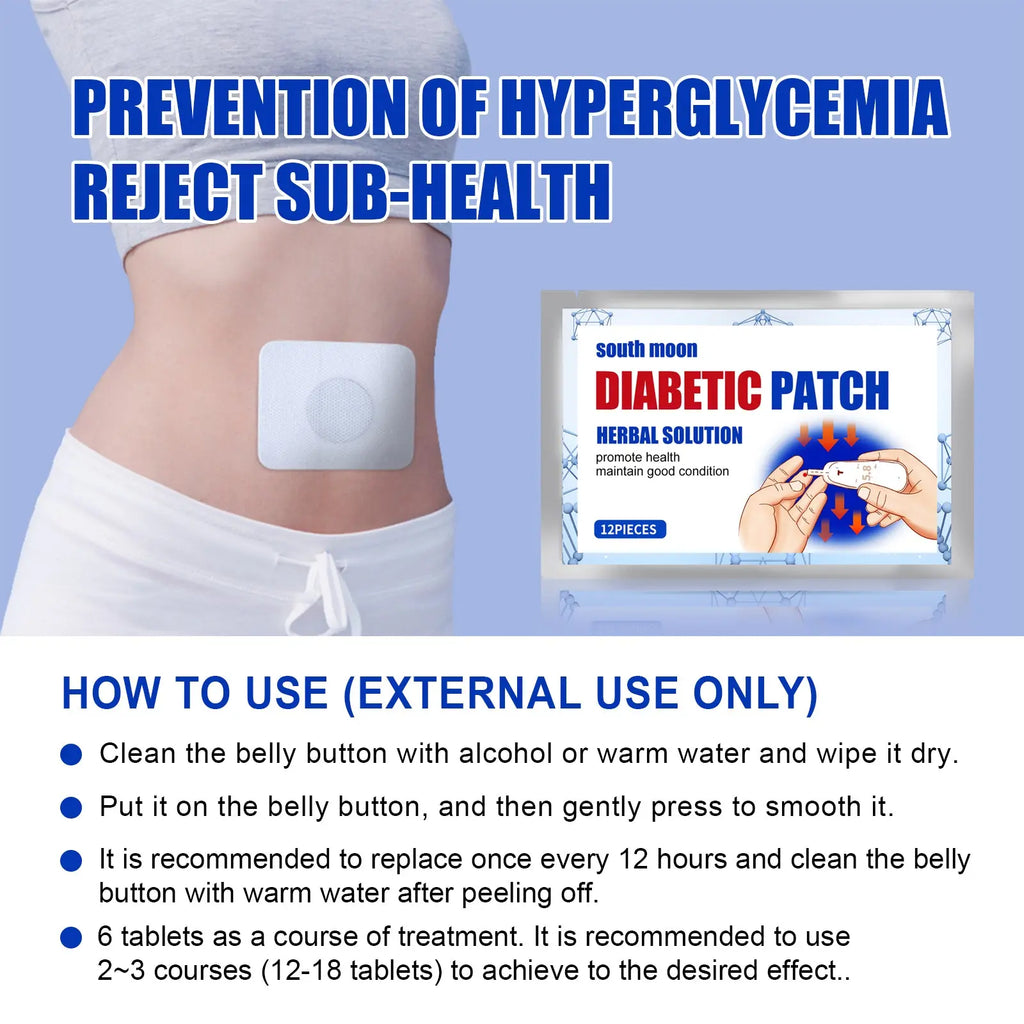 Tangshu Patch, Middle-Aged And Elderly Body Care Navel Patch Relieve Thirst Personal Health Care Patch eprolo