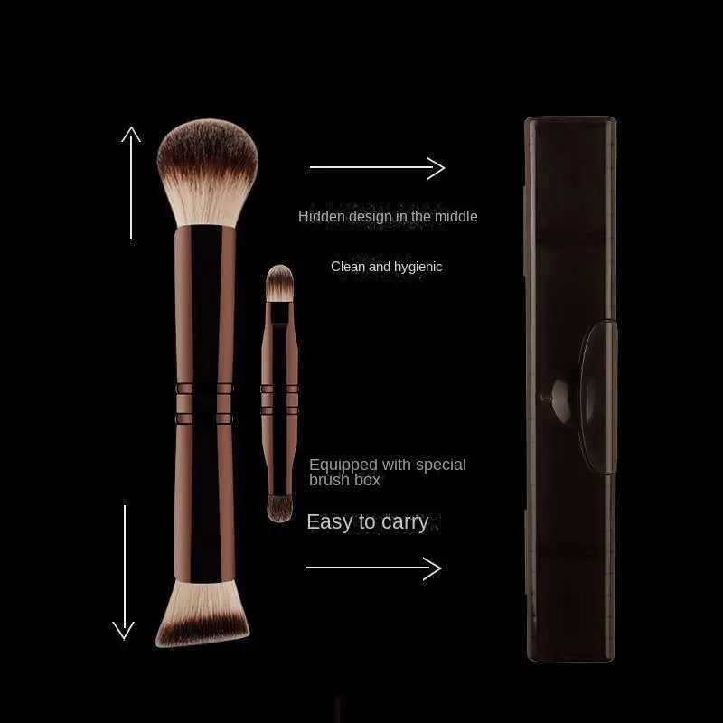 HG Four-Head Hidden Multi-Functional Makeup Brush, Powder Brush, Blush Brush eprolo