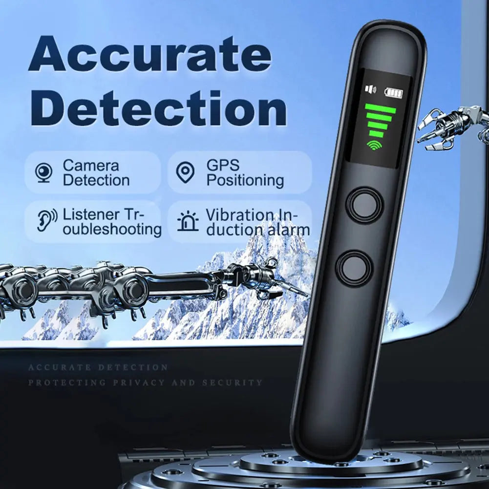 T66 GPS Tracker Detector Multifunctional Infrared Anti-Positioning Anti-Eavesdropping Tracking Scanning Camera Detector for Car eprolo