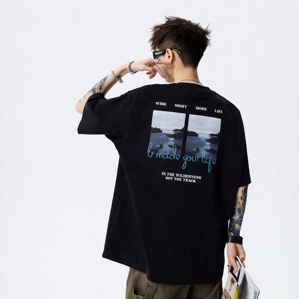 Men's Printed Short-Sleeve T-Shirt eprolo