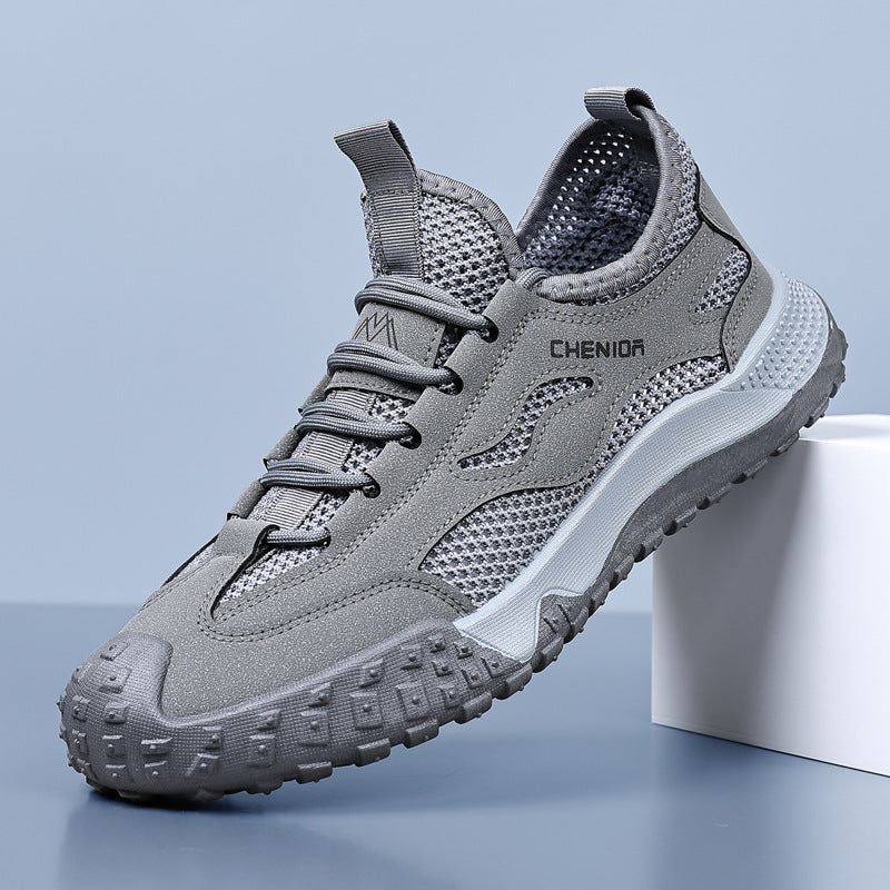 Work Safety Shoes for Men, Breathable Mesh Casual Shoes, Slip-Resistant Durable Hiking Shoes eprolo