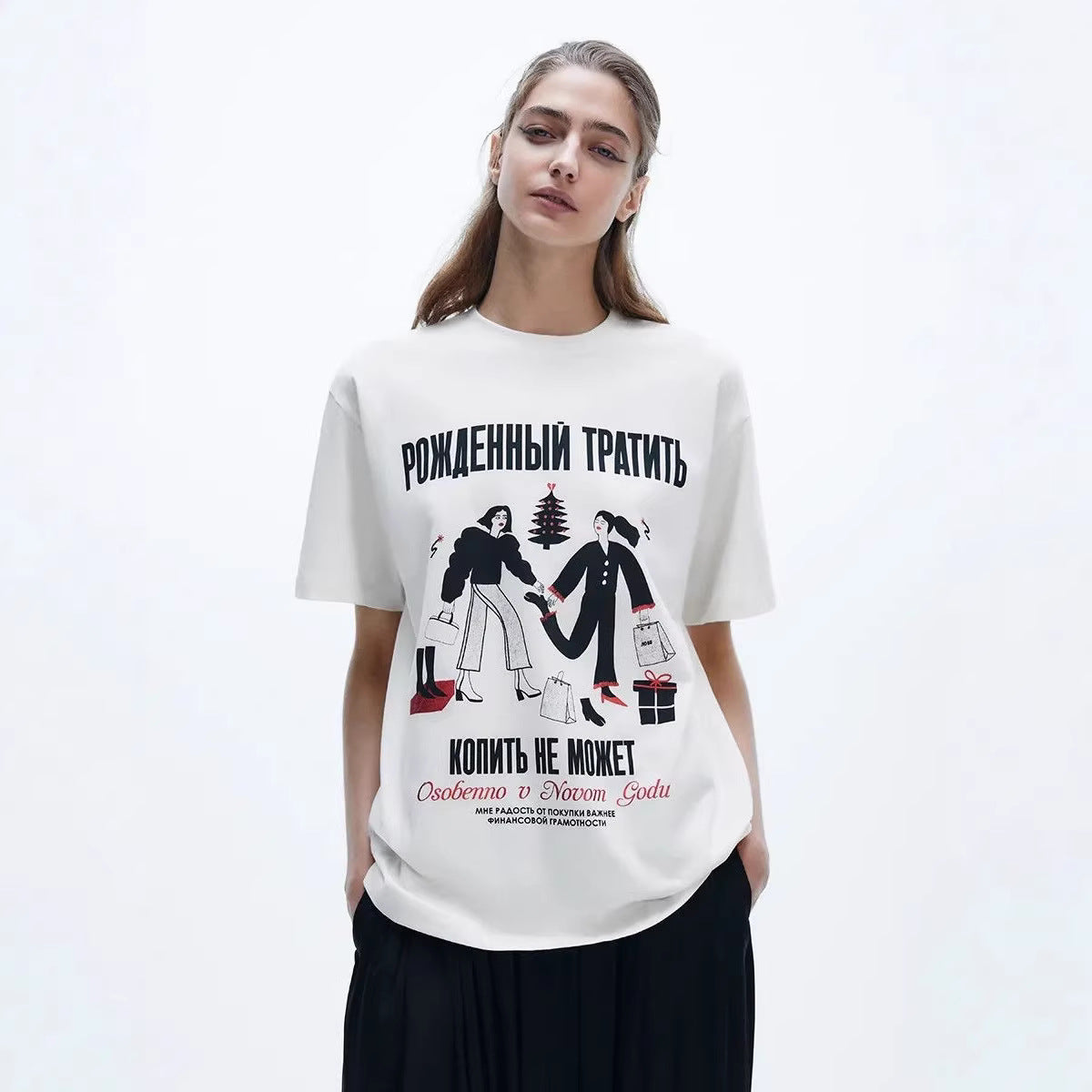 Loose short sleeved T-shirt eprolo