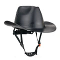 Full-Brim Cowboy Hard Hat with Goggles, ANSI-Certified Safety Helmet for Outdoor. eprolo