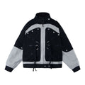 Color blocking patchwork workwear denim jacket eprolo