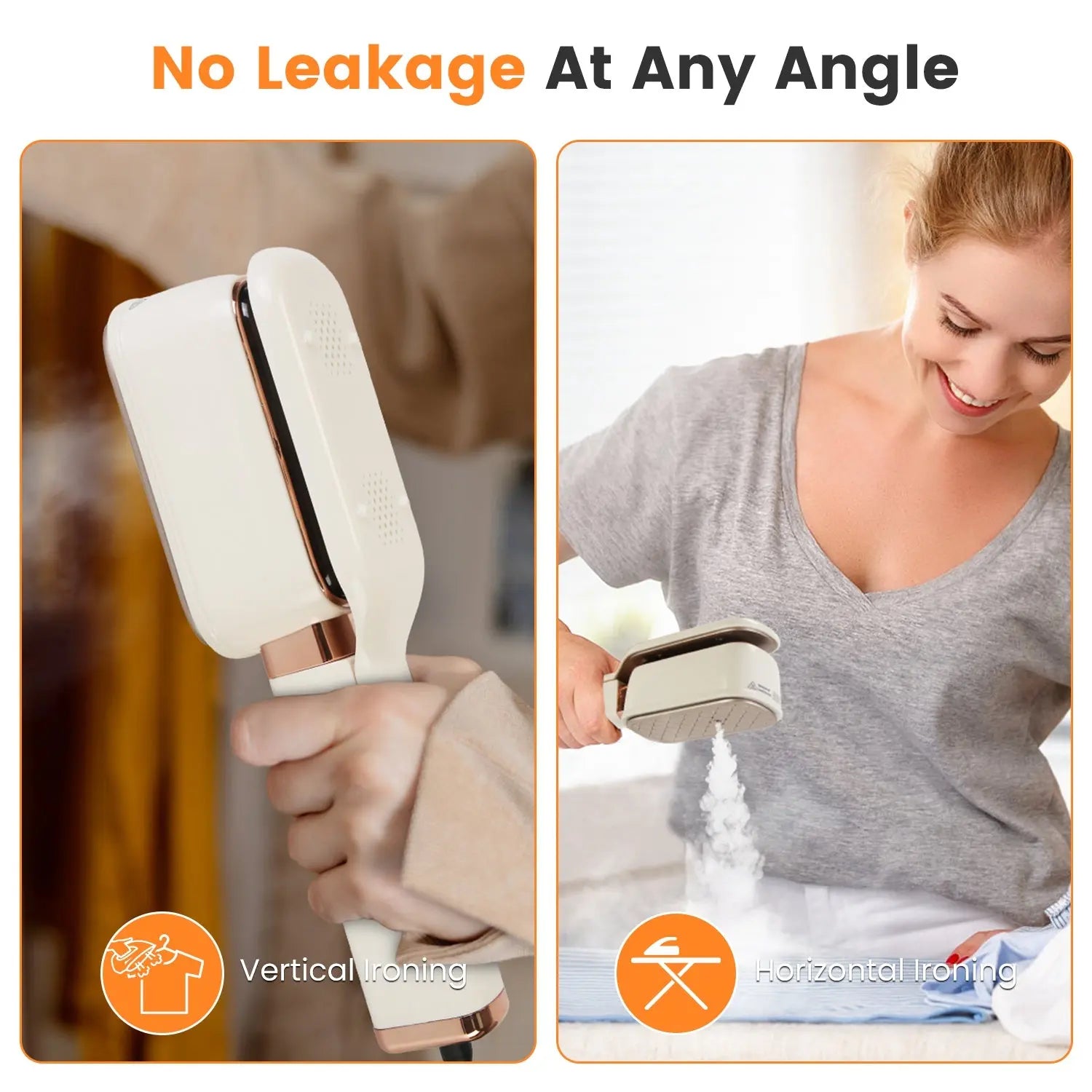 1Set Steam Iron Press 3 In 1 Travel Steamer For Clothes With 180 Degree Flip Head Portable Handheld Flat Iron 1000W Wrinkles Remover Wet And Dry Ironing Garment Steamer 20S Fast Heat Up My Store