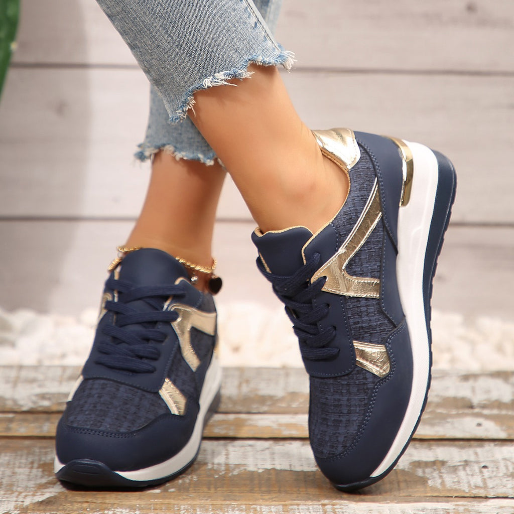 Plus Size Round Toe Retro Sports Shoes for Women Spring and Autumn Fashion New Thick Sole Casual Women's Shoes eprolo