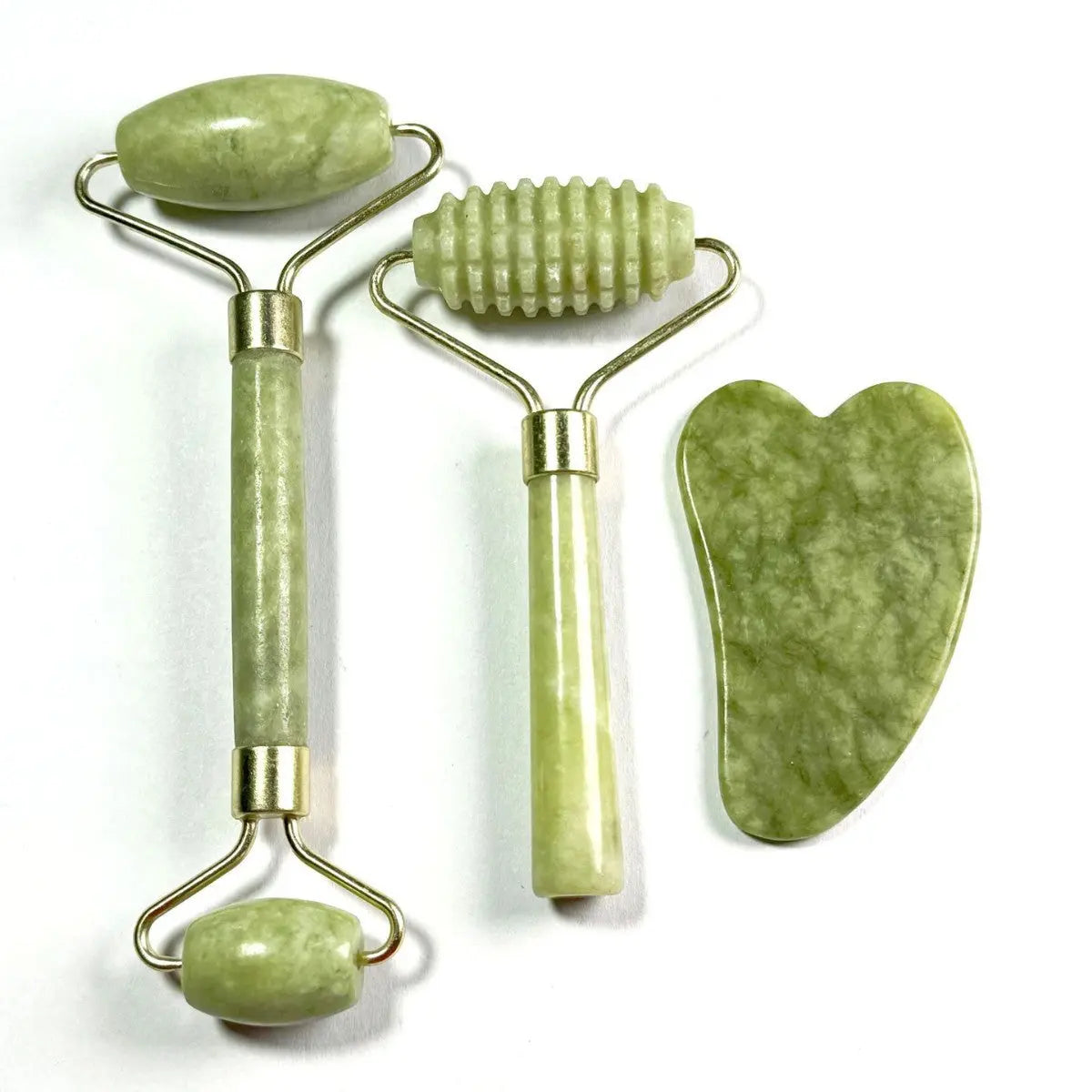 Natural Jingluo Jade Beauty Roller Massager, Facial Rolling Beauty Device, Face Massage Stick eprolo