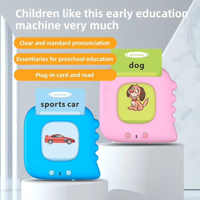 New Puzzle Enlightenment Card Early Education Children's Toys Enlightenment English Card Machine Learning Machine Audio Puzzle eprolo