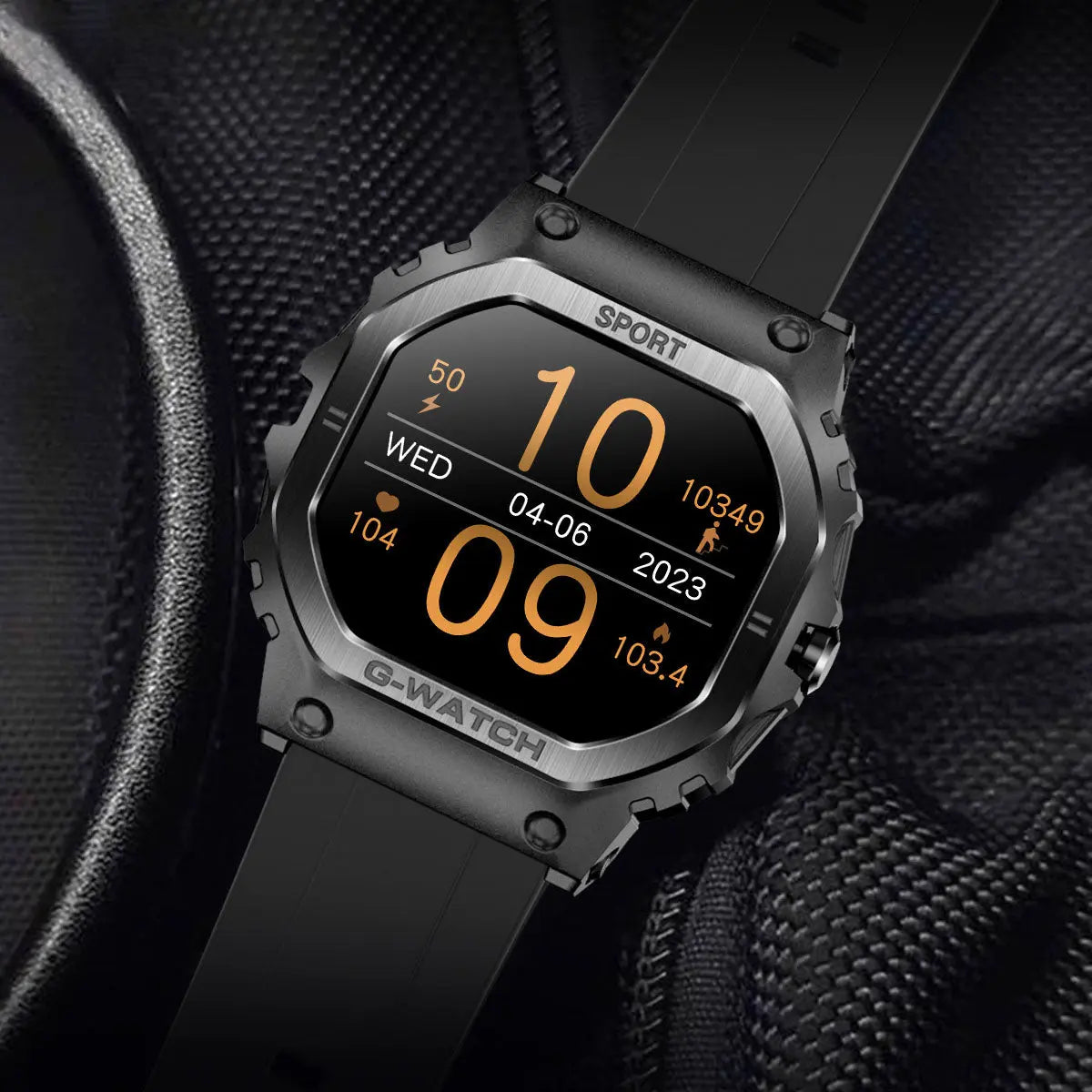I108 smartwatch, high-definition screen, Bluetooth call, smart sports wristband, true blood oxygen, IP68 waterproof eprolo