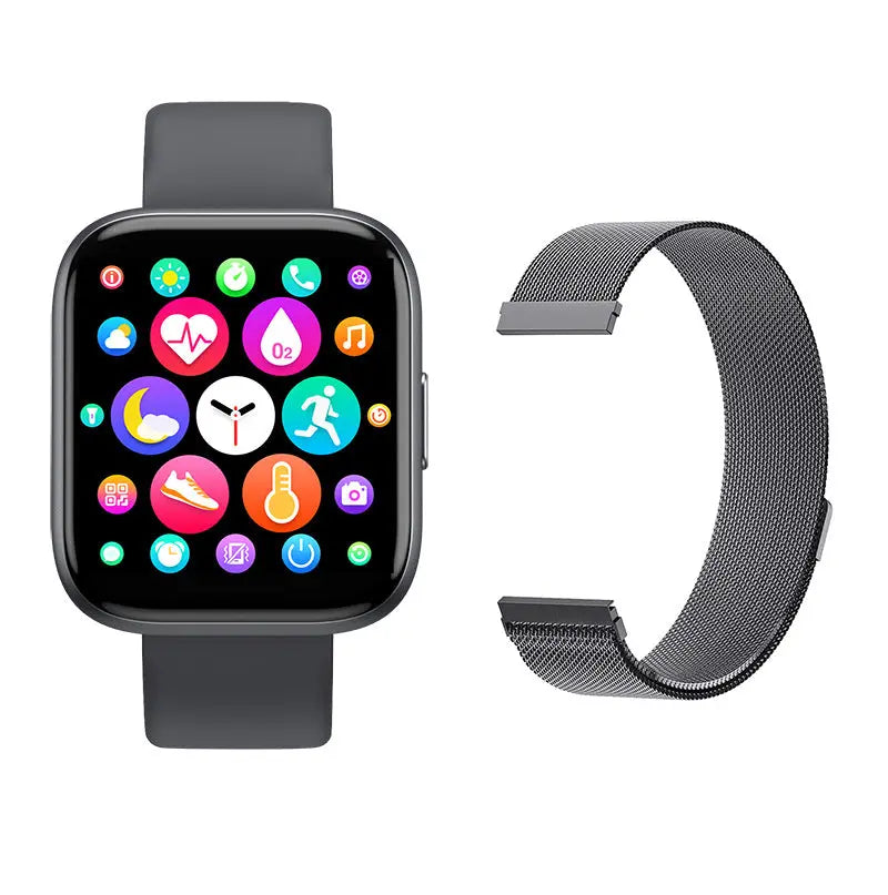 T99 Smart Bracelet Heart Rate Blood Pressure Blood Oxygen Bluetooth Phone Watch Music Bracelet Smart Watch eprolo