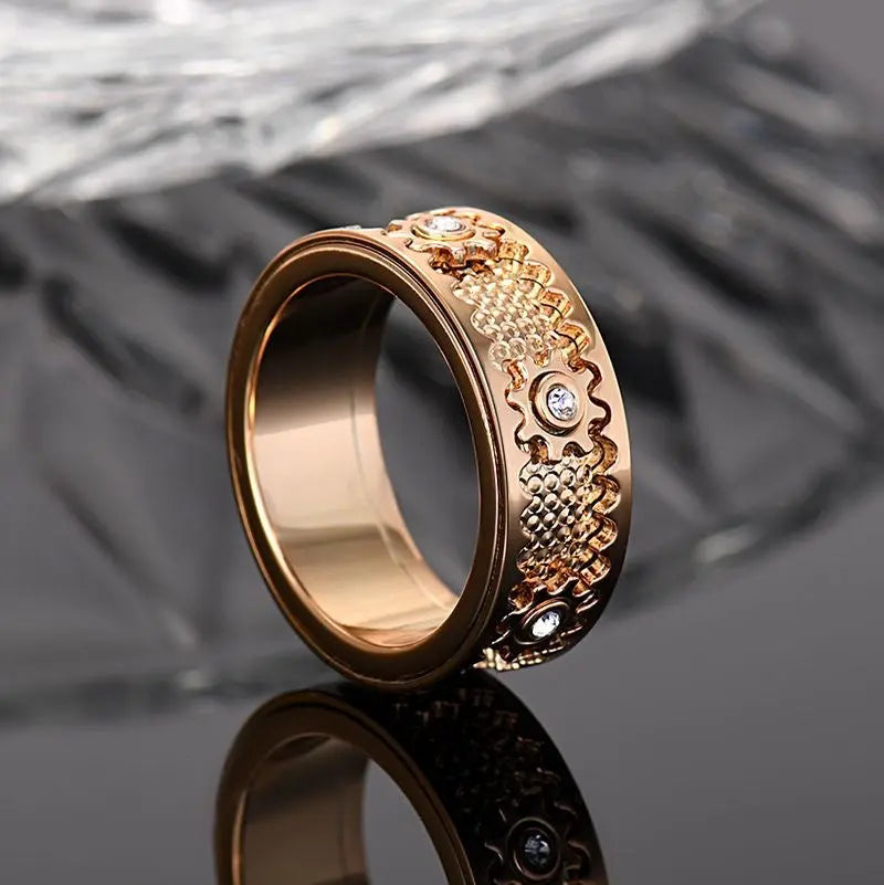 Adjustable Stress Relief Lucky Charm Finger Ring , Personality Design, Thumb Ring eprolo
