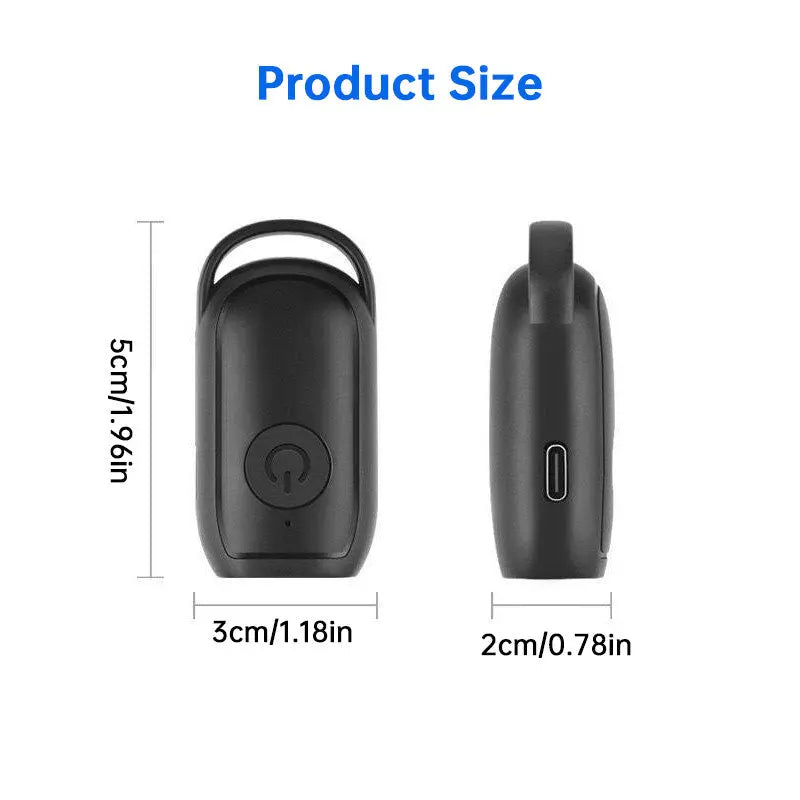 Portable Dog & Cat Repellent, Rechargeable 180mAh Ultrasonic Anti Bark Device, 23-40KHZ with Flashlight for Outdoor Use eprolo