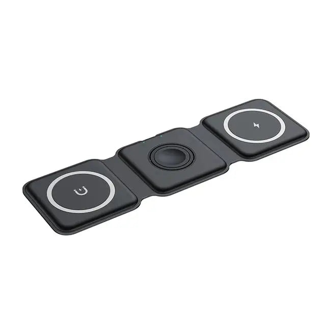 3-in-1 Magnetic Multi-function Charger Folding Wireless Charger for Xiaomi  Apple Phone Headset Watch Airpods Charger eprolo