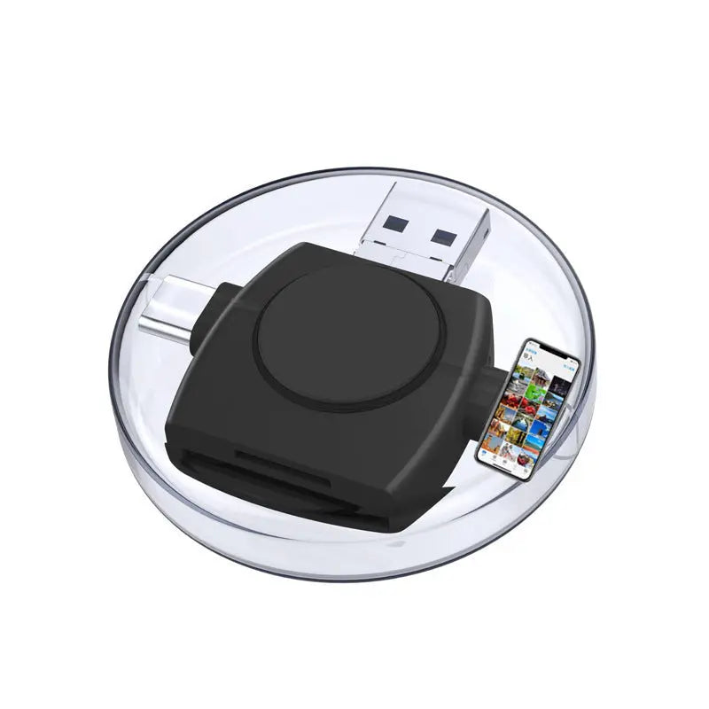TF card SD card reader suitable for Apple USB C Android Typec computer USB laptop 4in1 card reader eprolo