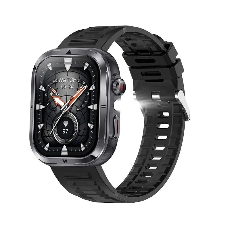 Smart Watch Bluetooth Call Music Multi sport Mode LED Light Heart Rate Blood Pressure Blood Oxygen Detection eprolo