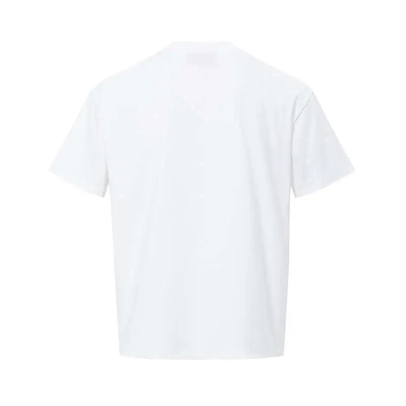 Letter mottled printed short sleeved t-shirt eprolo