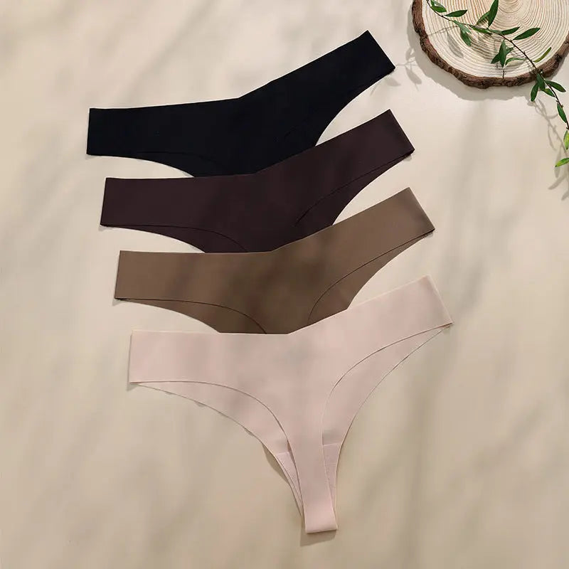 Large size V-neck underwear set for women, no steel ring seamless underwear with briefs for women eprolo