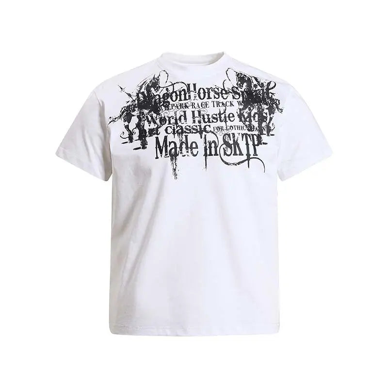 Letter printed short sleeved t-shirt eprolo