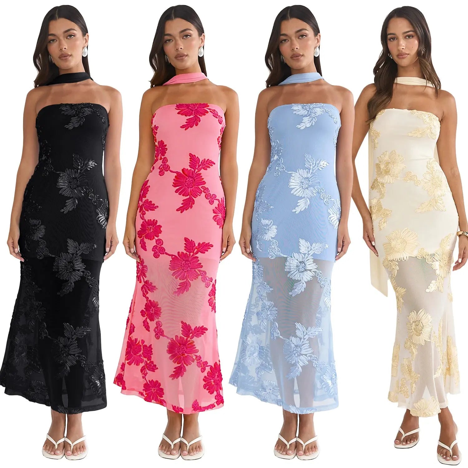Tailored backless dress eprolo