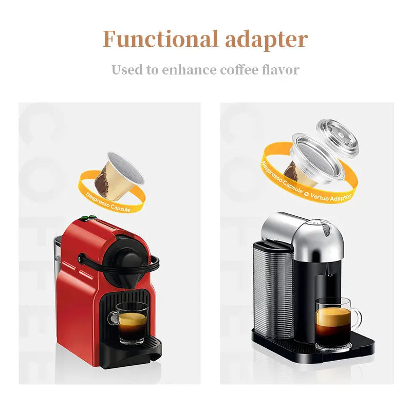 Reusable Stainless Steel Coffee Capsule Converter for Vertuo Next Pop/Vertuoline Machines eprolo