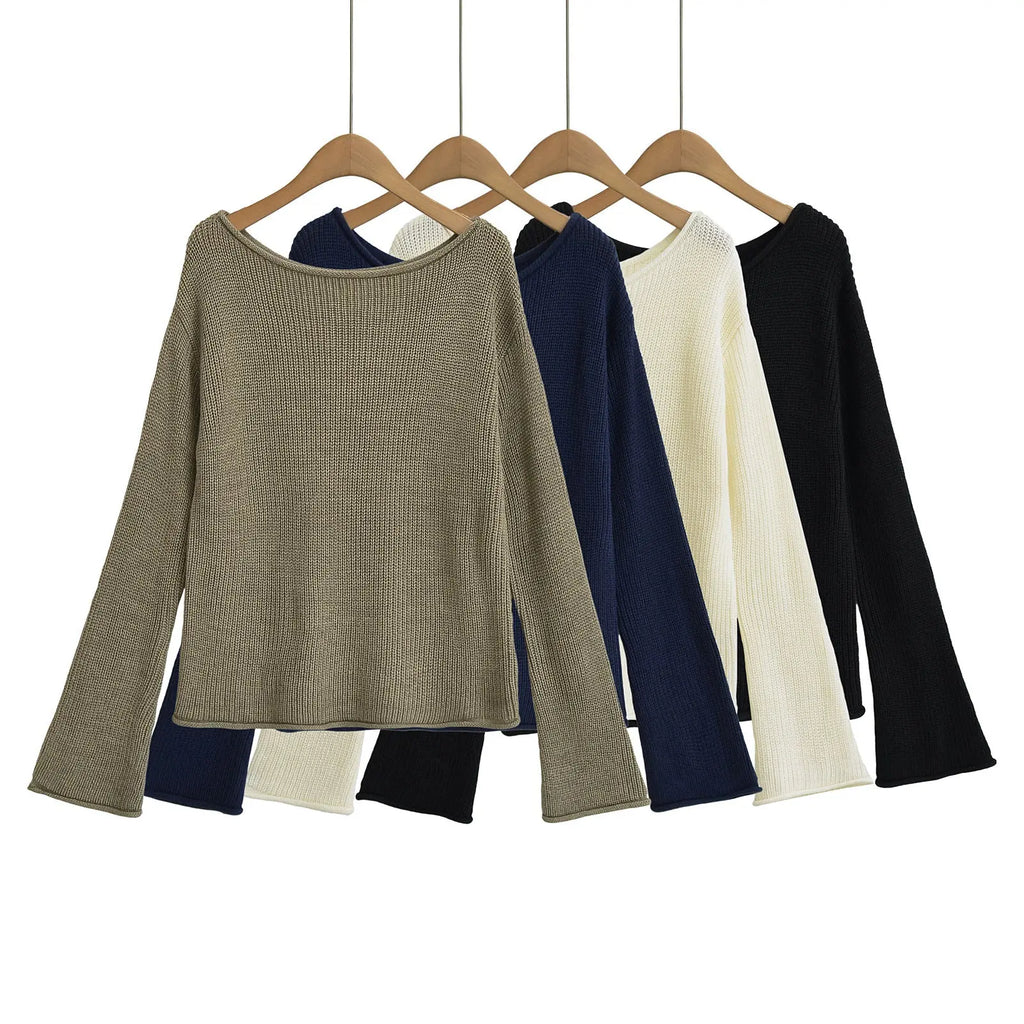 One shoulder top sweater eprolo