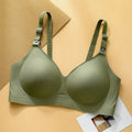 Pregnant Women Breastfeeding Bras Bras No Steel Rings Latex Underwear One Piece Silk Bra eprolo