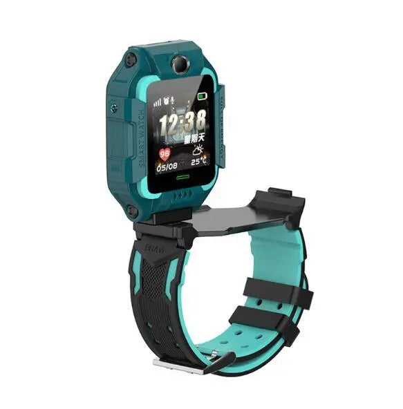 Q19 Dual Cameras Flip design waterproof Kids Smart Watch LBS Positioning SOS Mobile Phone Watch eprolo