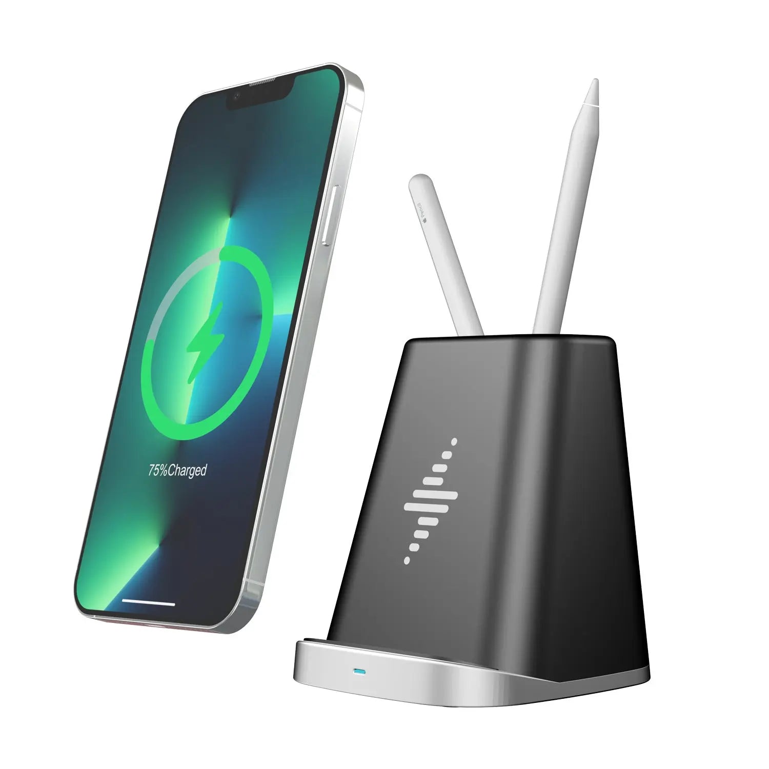 Pen Holder Wireless Charger For Apple iPhone13/12Pro Mobile Phone Samsung S21/NOTE20 Wireless Charger eprolo