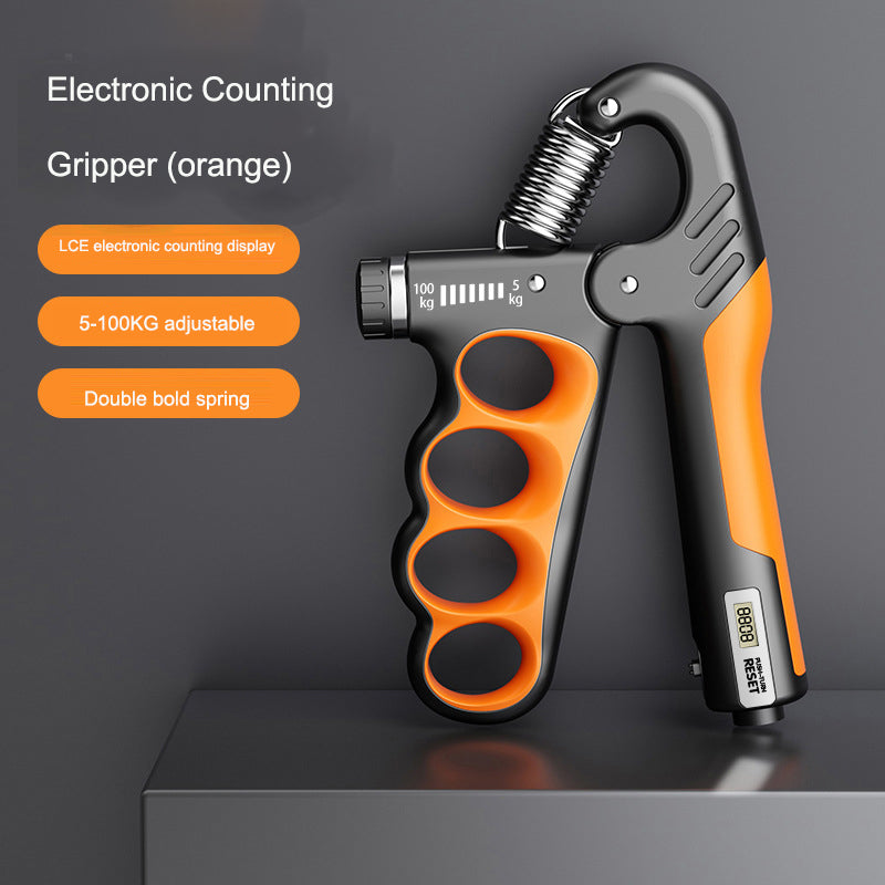 Adjustable Grip Strength Gauge Counting Type Spring Grip Strength Gauge Handshake Holder eprolo