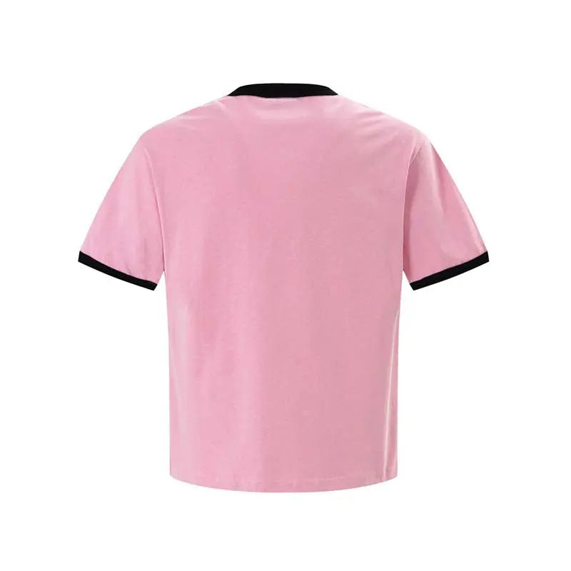 Letter Love Printed Round Neck Short Sleeve eprolo