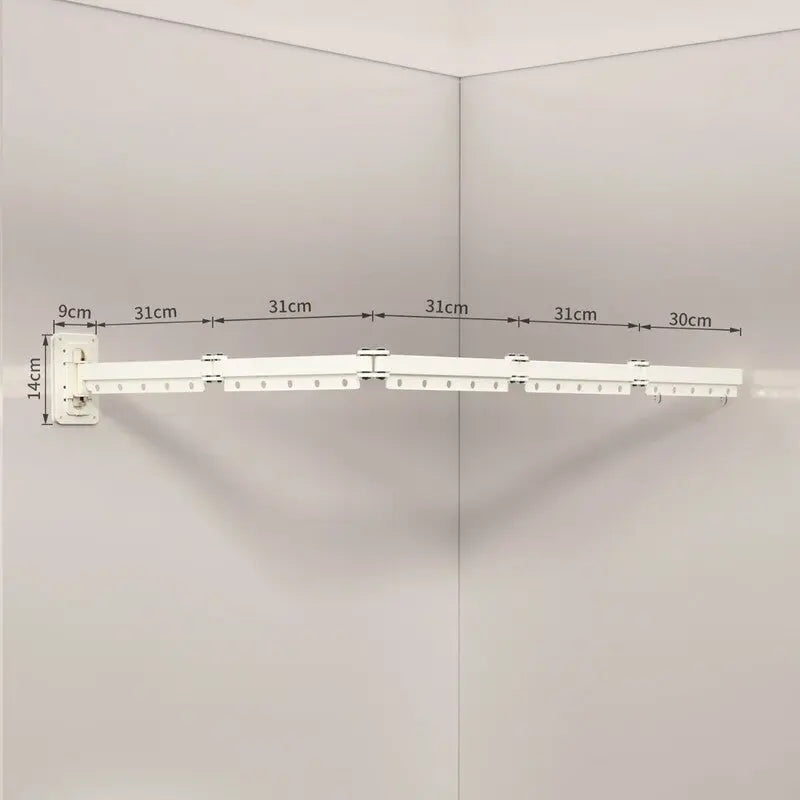 Foldable Shower Curtain Set, Invisible Waterproof Polyester Shower Divider, Retractable for Wet & Dry Zone Separation. eprolo