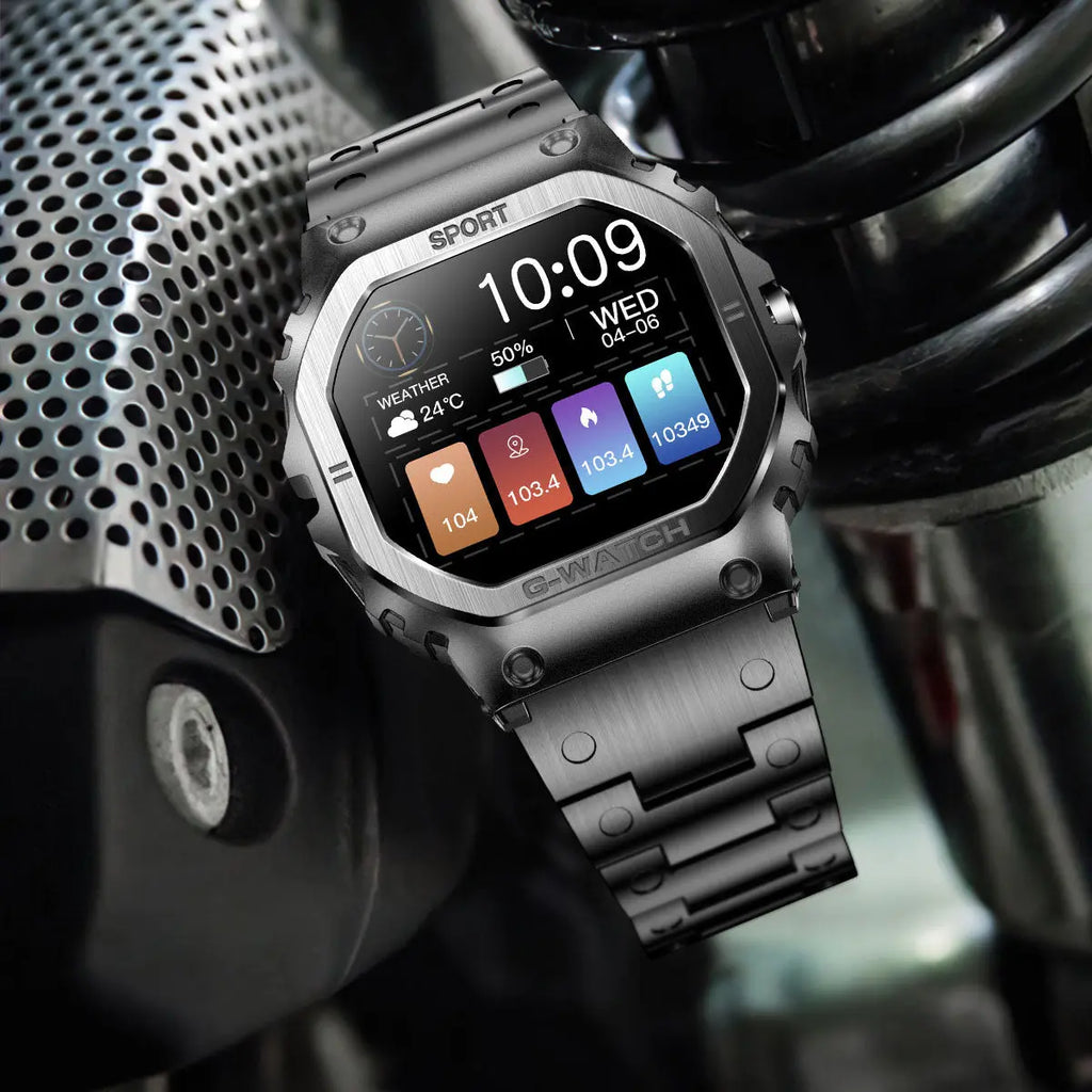 I108 smartwatch, high-definition screen, Bluetooth call, smart sports wristband, true blood oxygen, IP68 waterproof eprolo