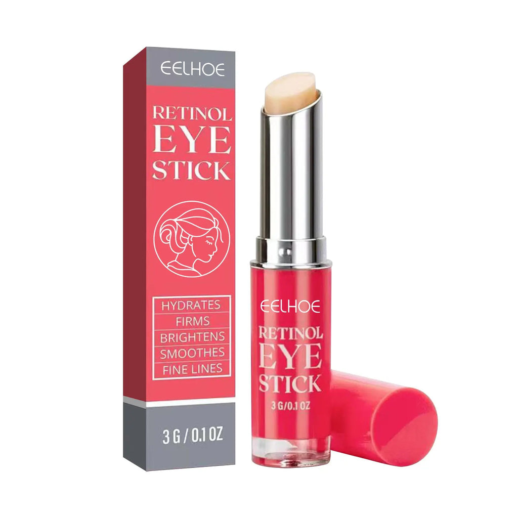 EELHOE Retinol Eye Cream Stick Moisturizing and Nourishing Eye Care for Soft and Smooth Eye Skin eprolo