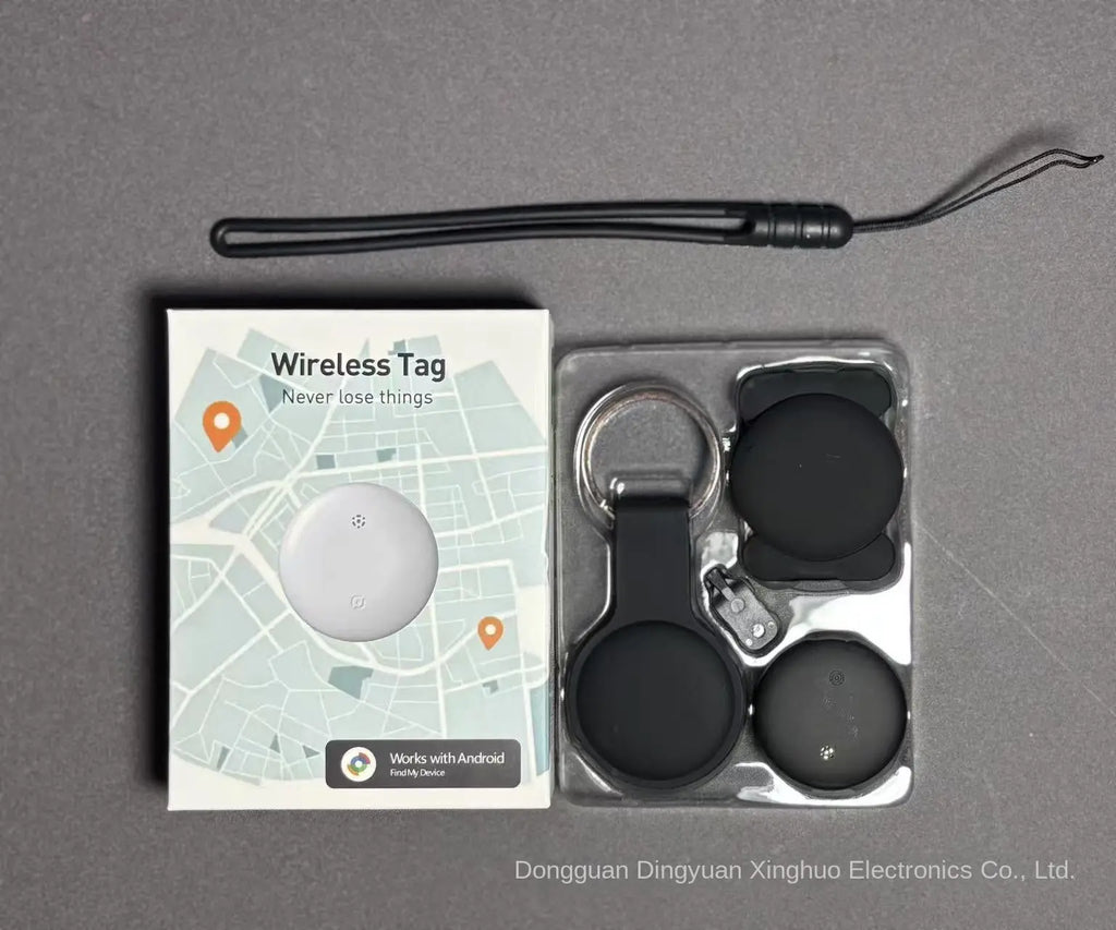 Waterproof Anti-Lost Tracker Compatible with Find My for Pet Locator, Alternative to Airtag eprolo