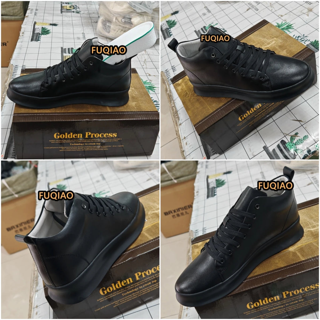 Summer Fashion Invisible Height-Increasing Shoes 8CM Korean Style British Invisible Height-Increasing Men's Shoes Casual Sports Sneakers eprolo