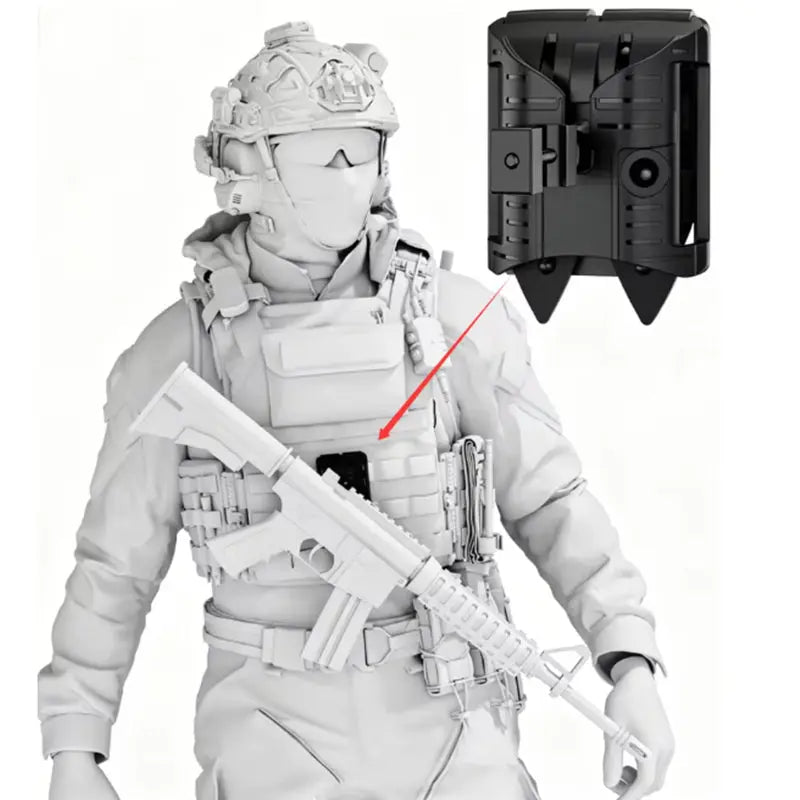 Ambidextrous Picatinny Rail Grip Cover for AR15, M4, M16 | Polymer Tactical Grip eprolo