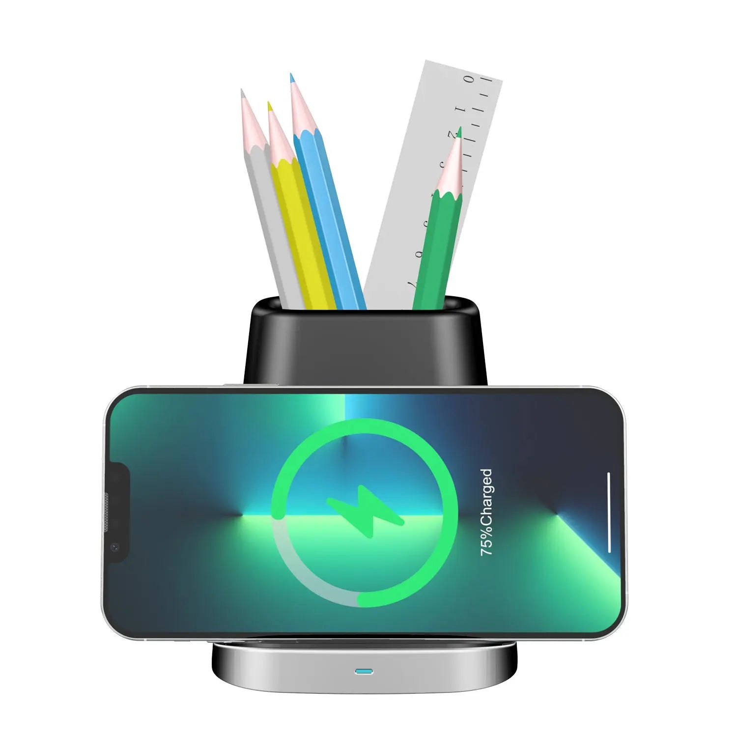 Pen Holder Wireless Charger For Apple iPhone13/12Pro Mobile Phone Samsung S21/NOTE20 Wireless Charger eprolo