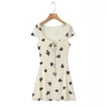 Chic Short Fitted Sexy Dress for Women Casual Wear eprolo