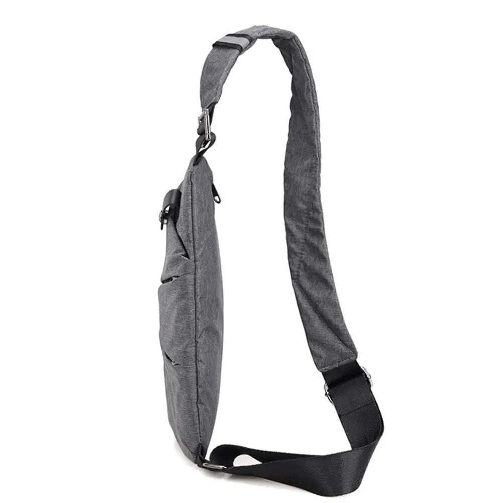 Burglarproof Shoulder Bag New  Women Left & Right Rain Durable Gray Classical Bag Waterproof Personal Shoulder Pocket Bags eprolo