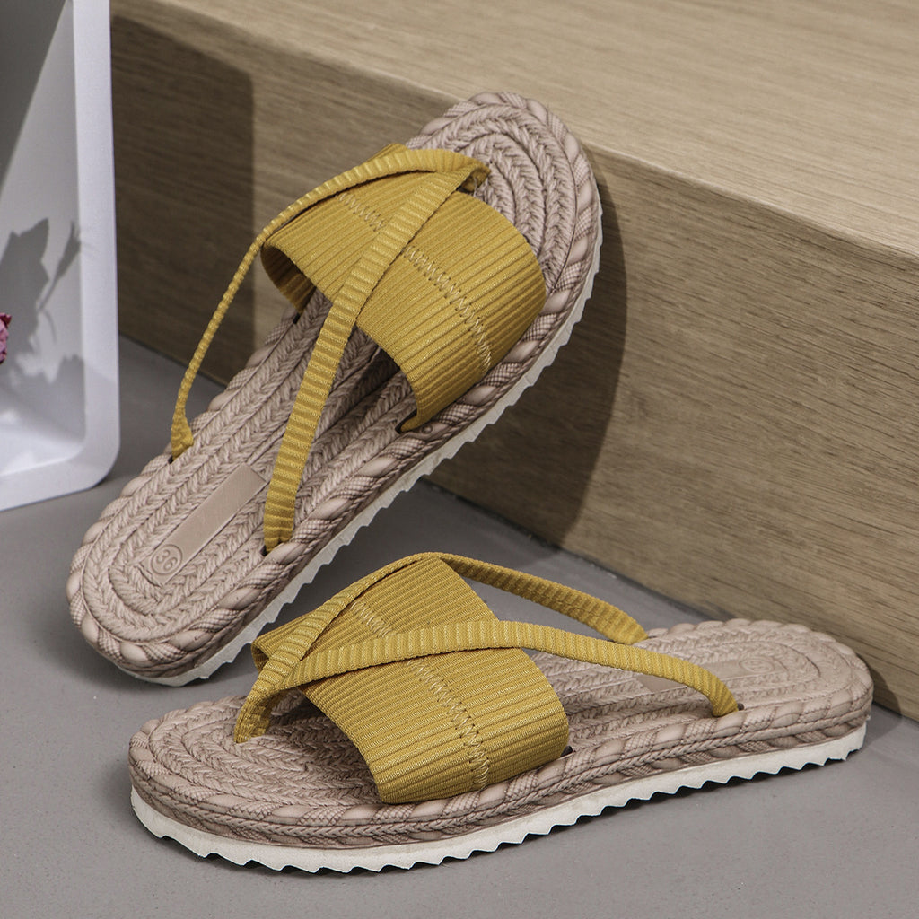 Women's  Beach Vacation Sandals Fashion Toe-Strap Flip-Flops Slipper eprolo